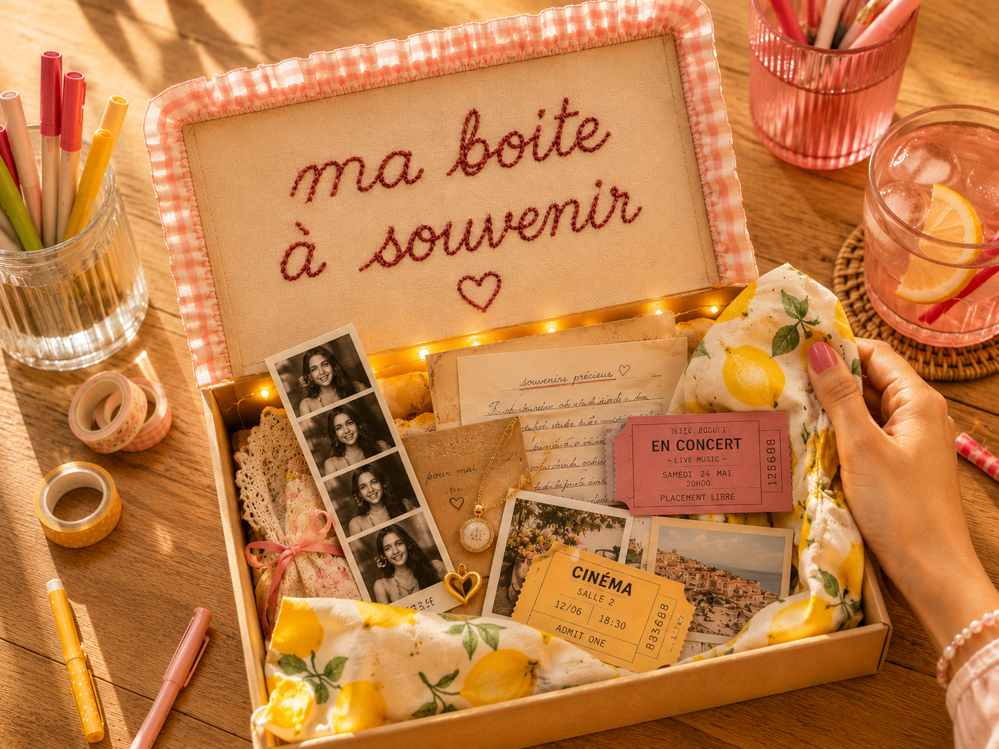 Atelier Boîte Souvenir — Crée le coffret de tes trésors